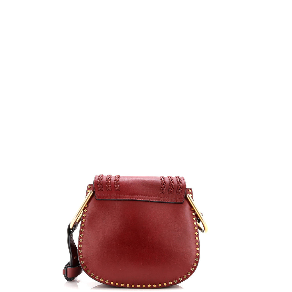 Hudson Handbag Whipstitch Leather Small