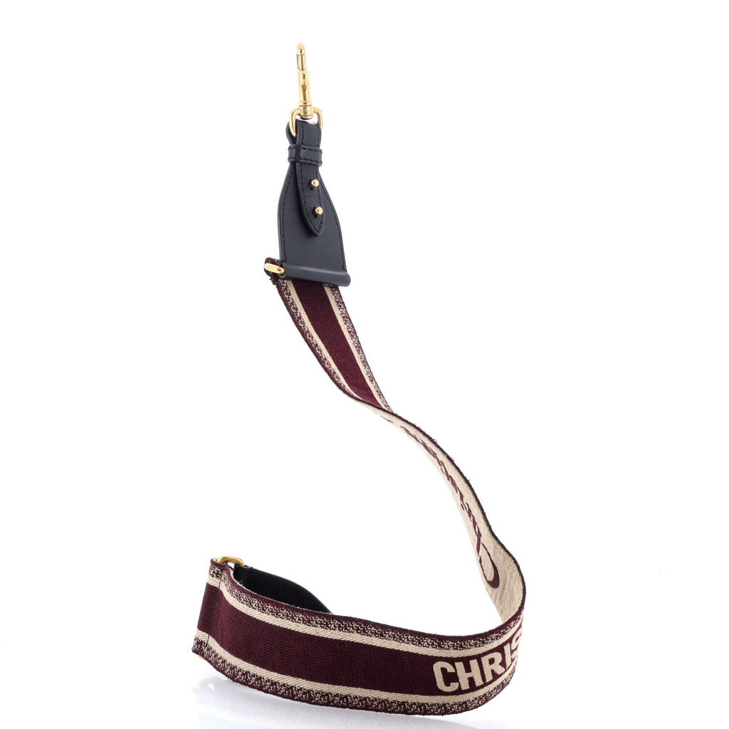 Logo Shoulder Strap Embroidered Canvas