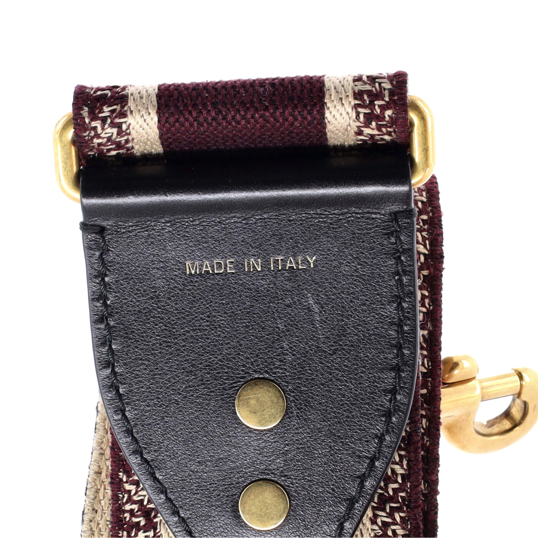 Logo Shoulder Strap Embroidered Canvas