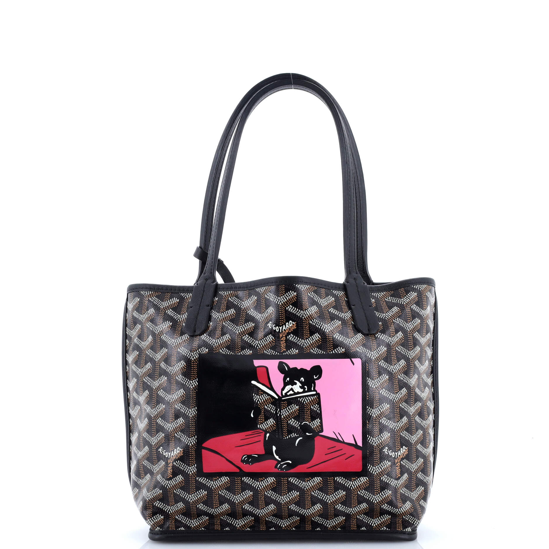 Anjou Reversible Tote Printed Coated Canvas Mini