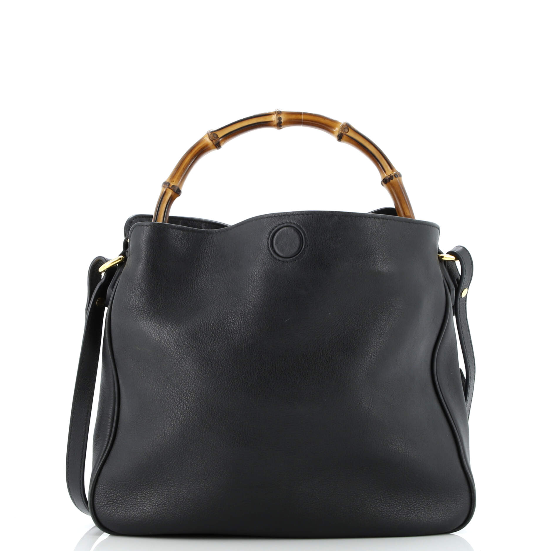 Diana NM Bamboo Shoulder Bag Leather Medium