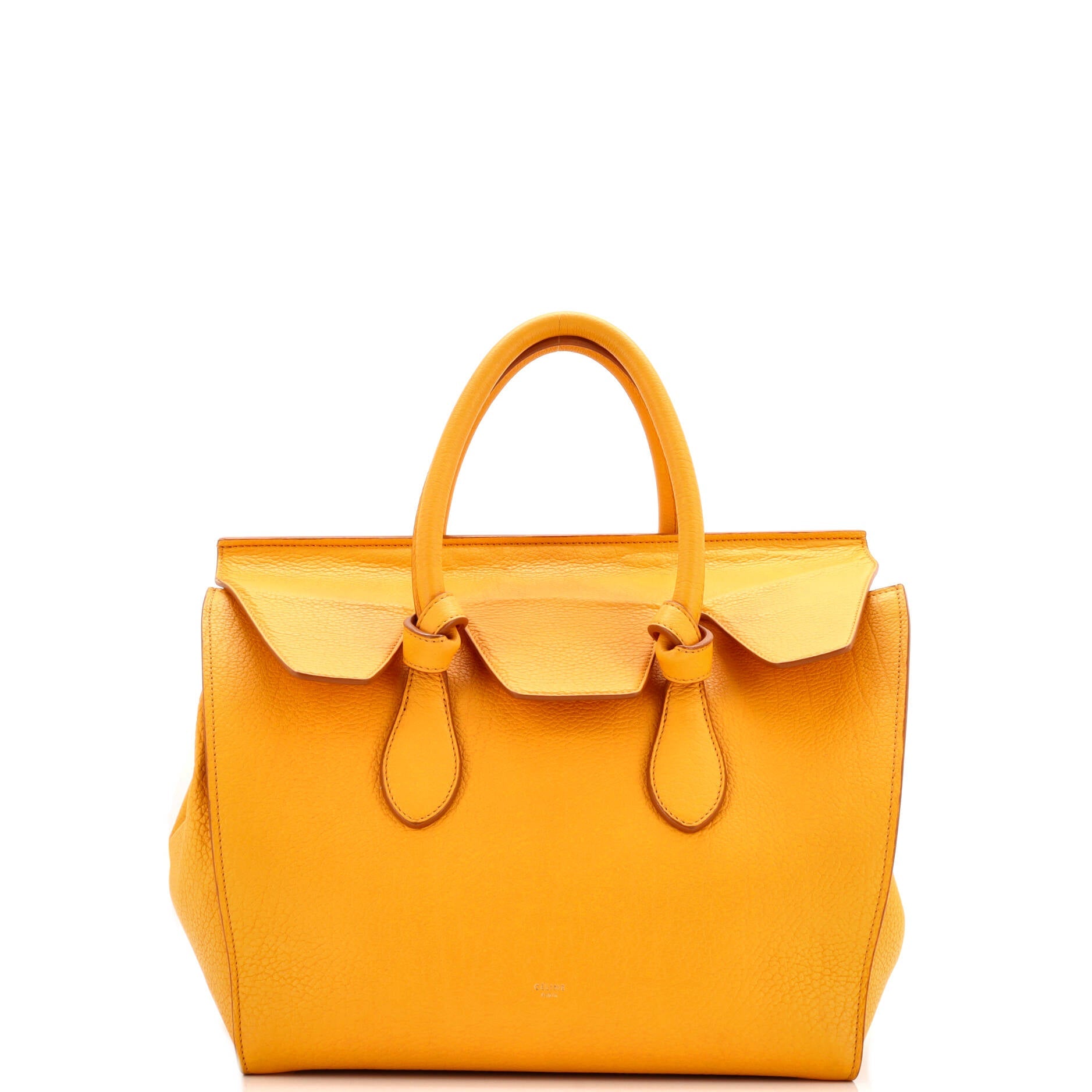 Tie Knot Tote Grainy Leather Medium