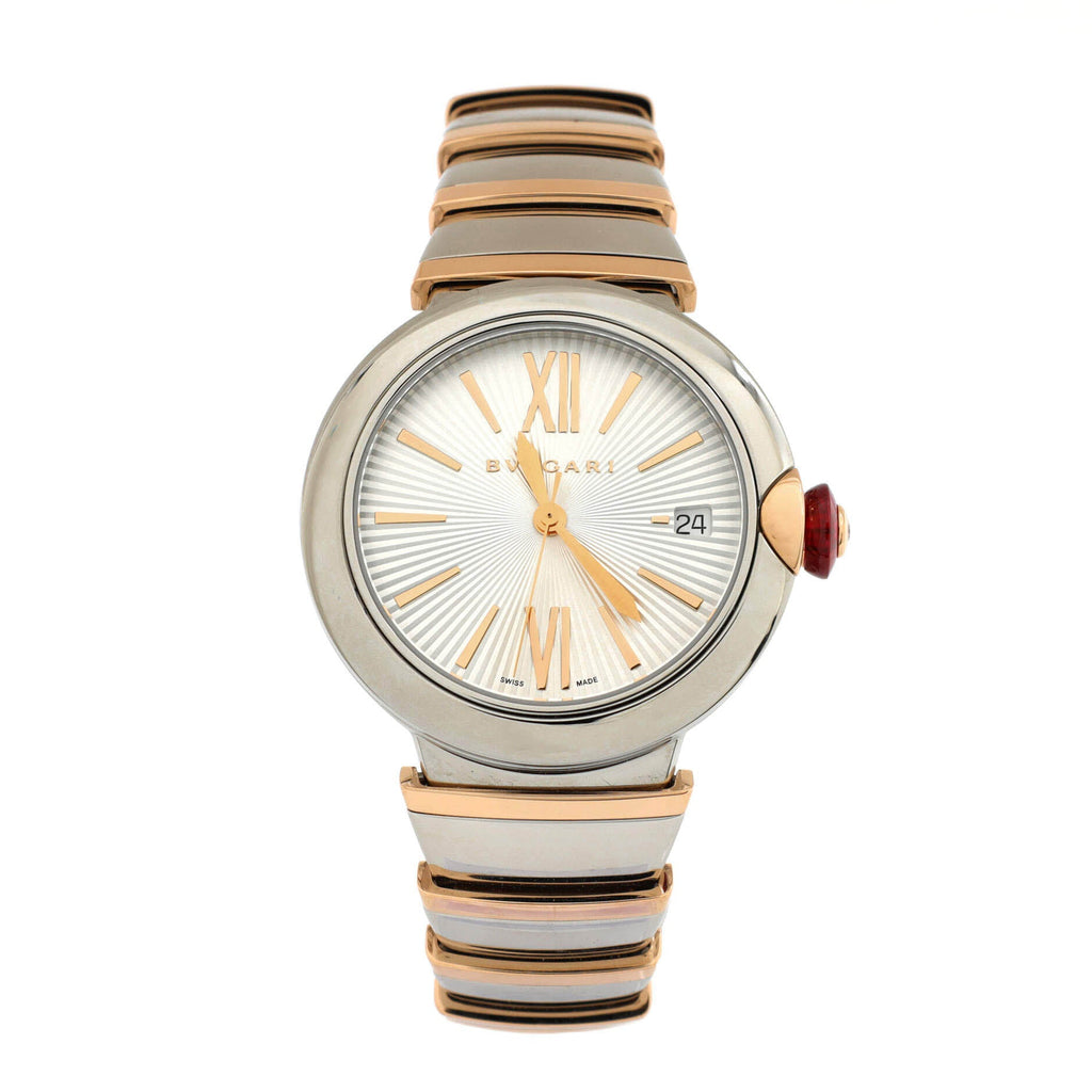 LVCEA Automatic Watch Stainless Steel and Rose Gold 36
