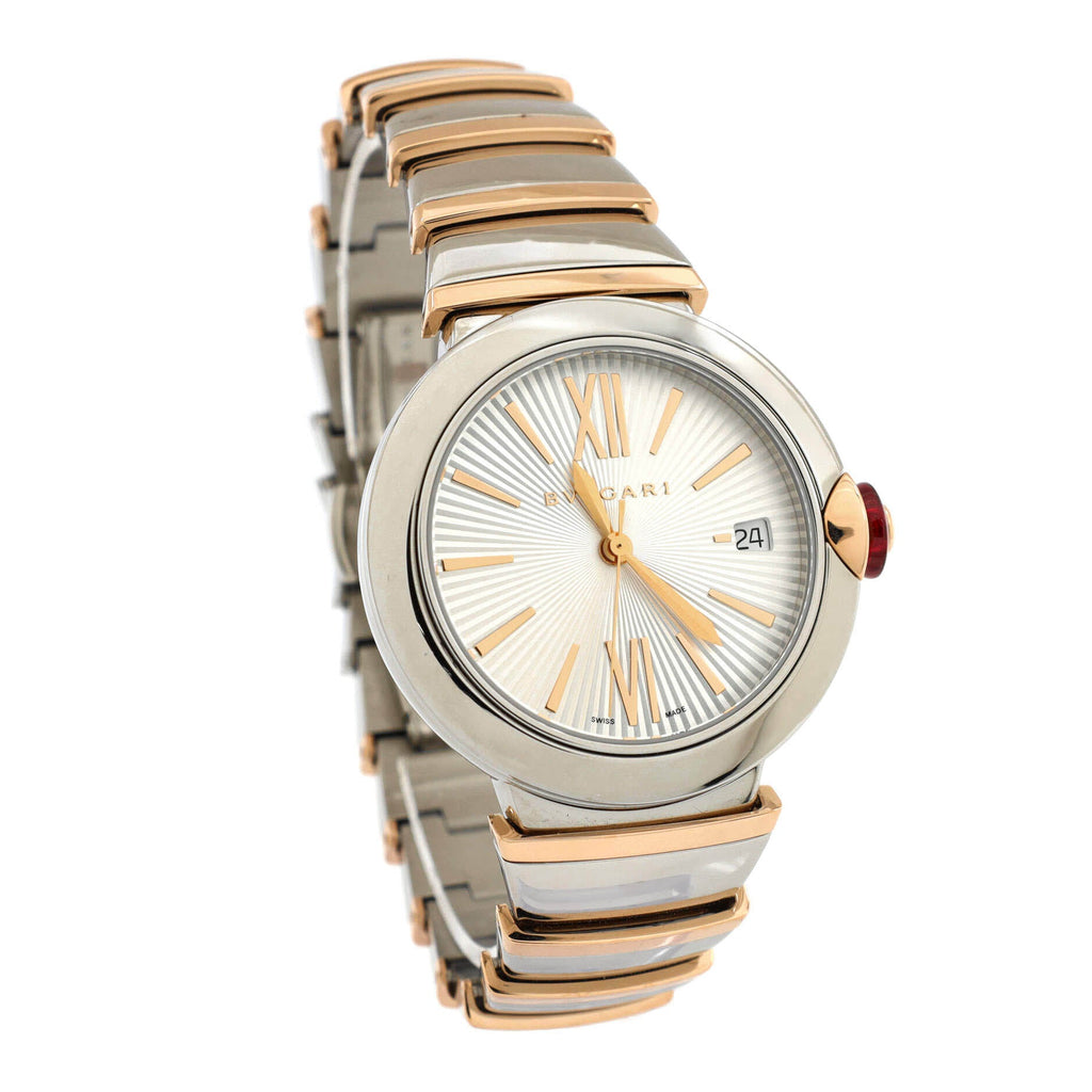LVCEA Automatic Watch Stainless Steel and Rose Gold 36