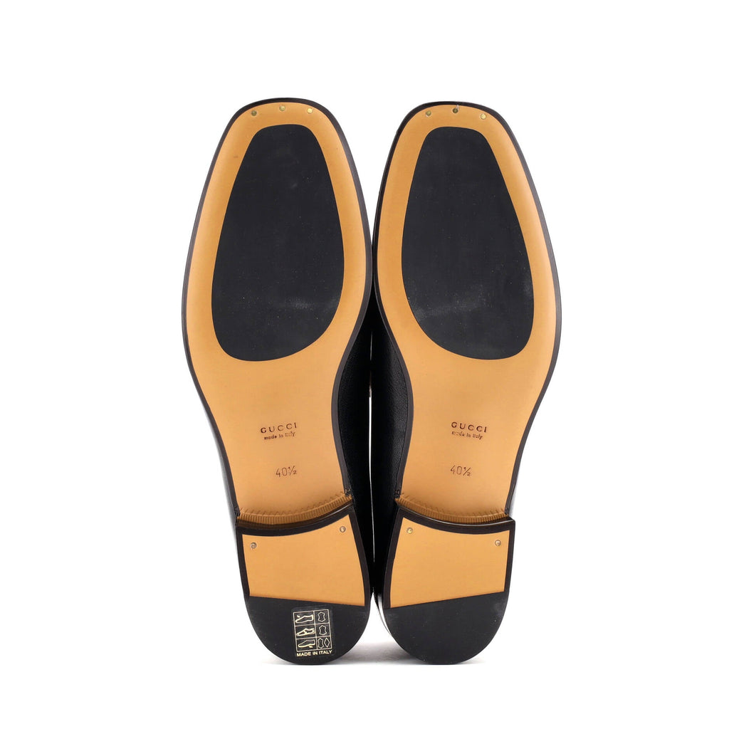 Women's Horsebit Mid-Heel Loafers Leather