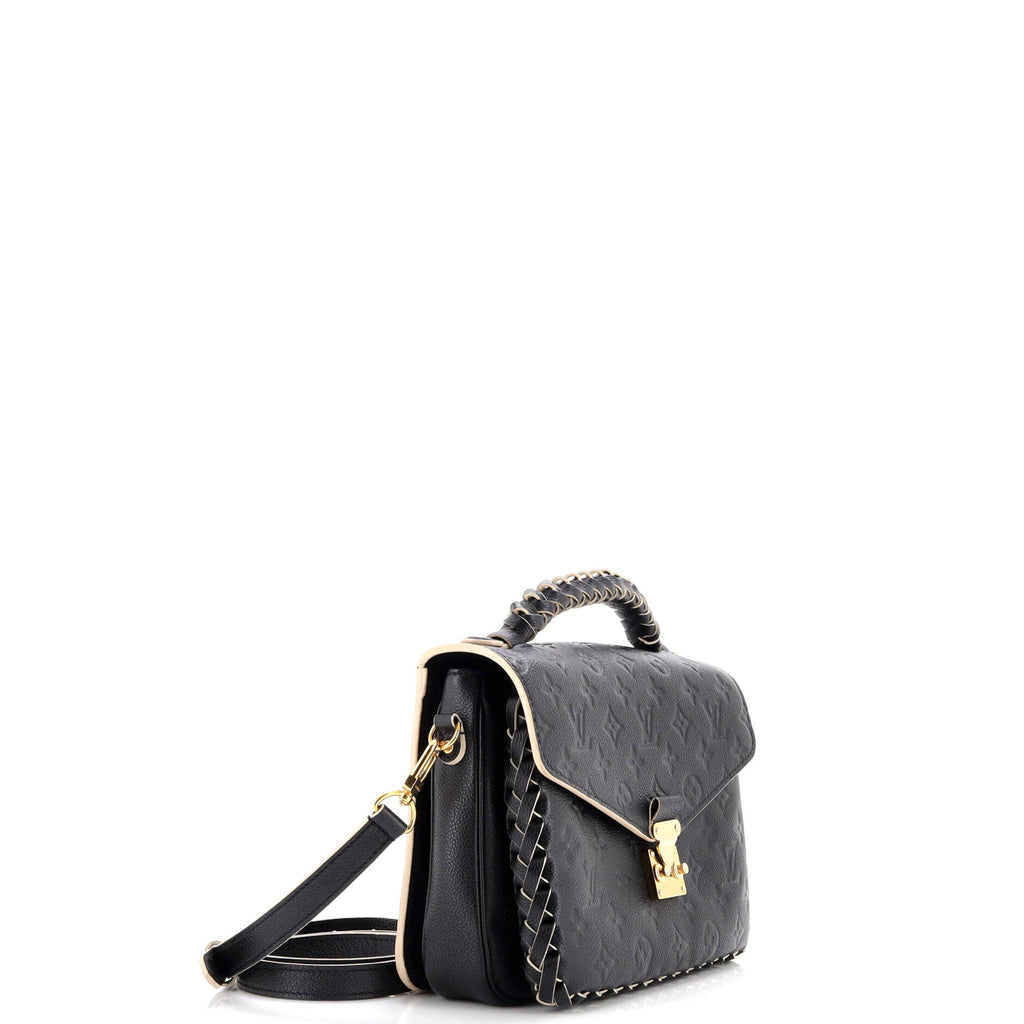 Braided Handle Pochette Metis Monogram Empreinte Leather
