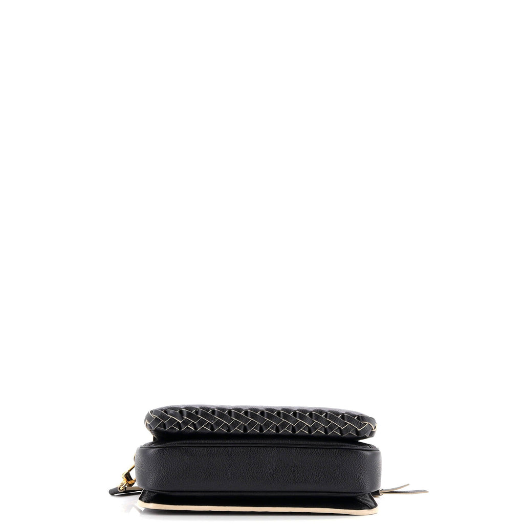 Braided Handle Pochette Metis Monogram Empreinte Leather