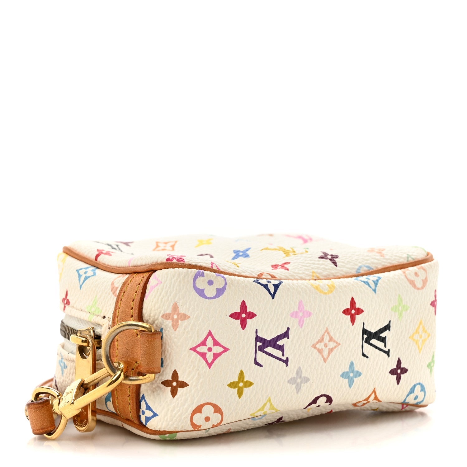 Monogram Multicolor Trousse Wapity White