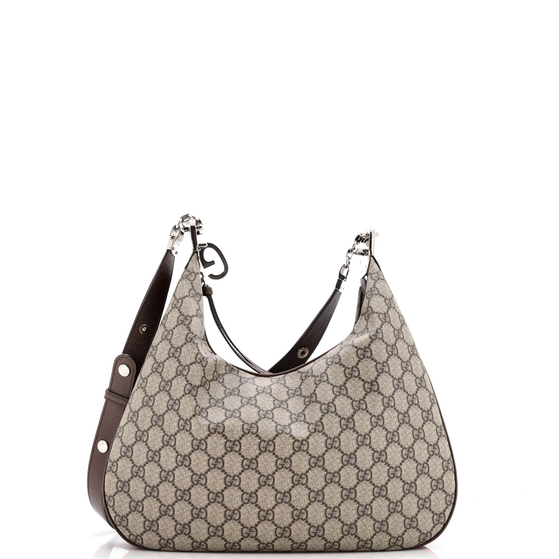 Attache Shoulder Bag GG Coated Canvas Medium