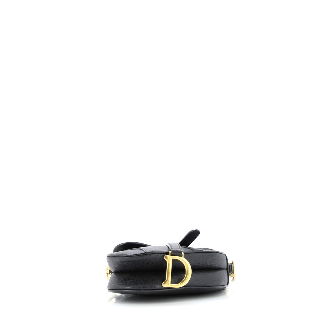 Saddle Handbag Leather Mini