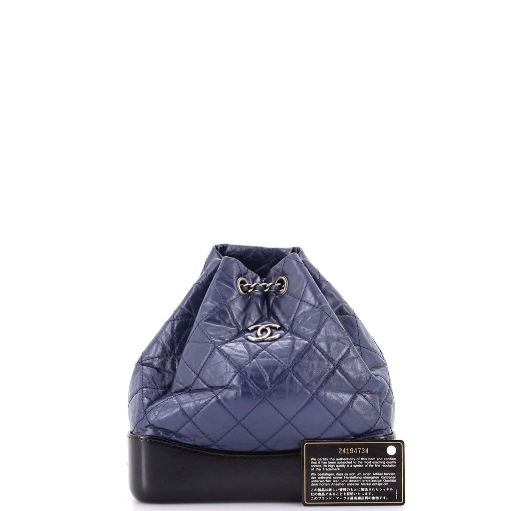 Gabrielle Backpack Quilted Calfskin Small