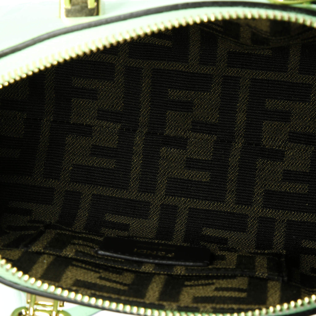 Logo By The Way Top Handle Bag Embossed Leather Mini