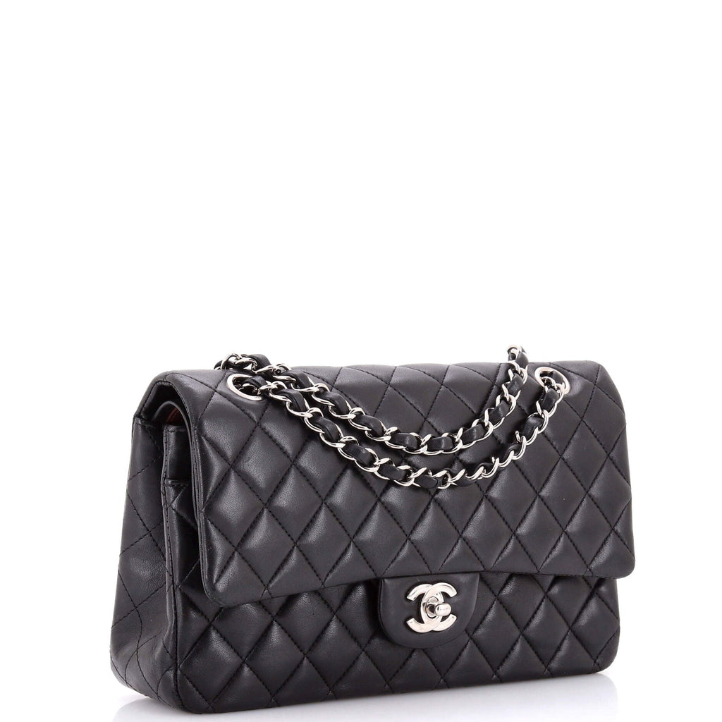 Classic Double Flap Bag Quilted Lambskin Medium