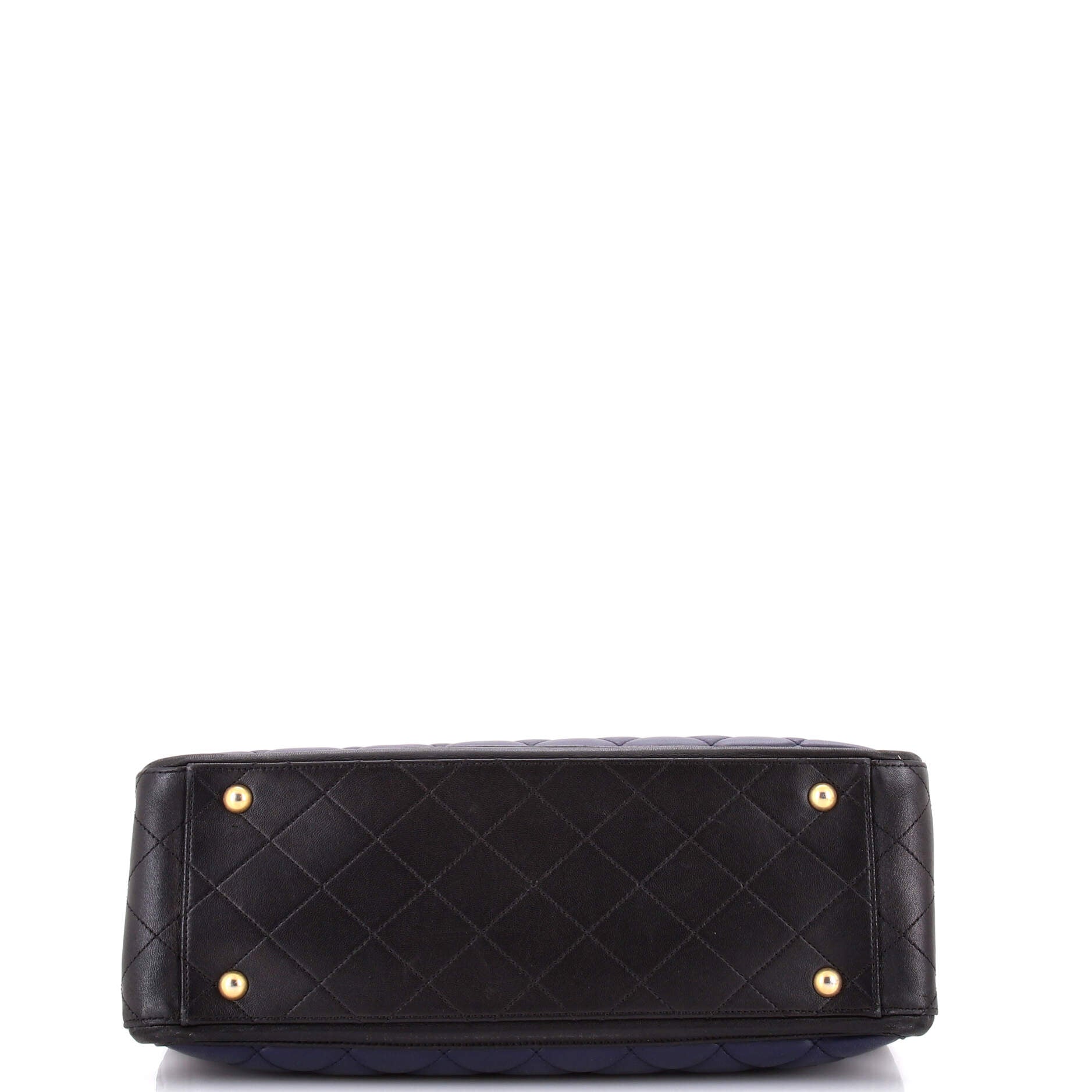 Elegant CC Tote Quilted Lambskin Large