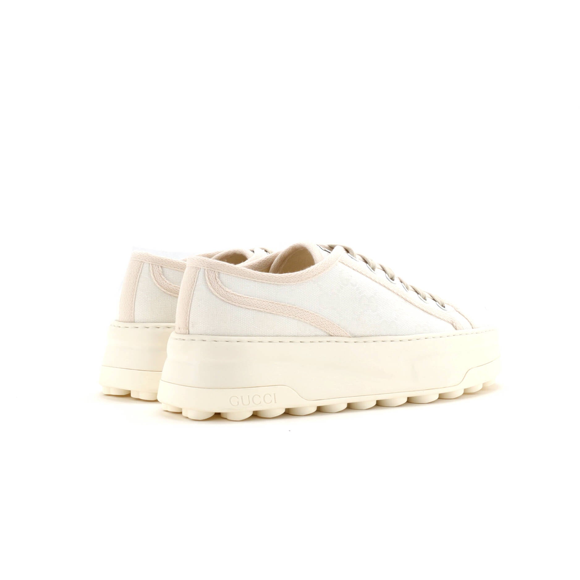 Women's 1977 Tennis Platform Sneakers GG Canvas