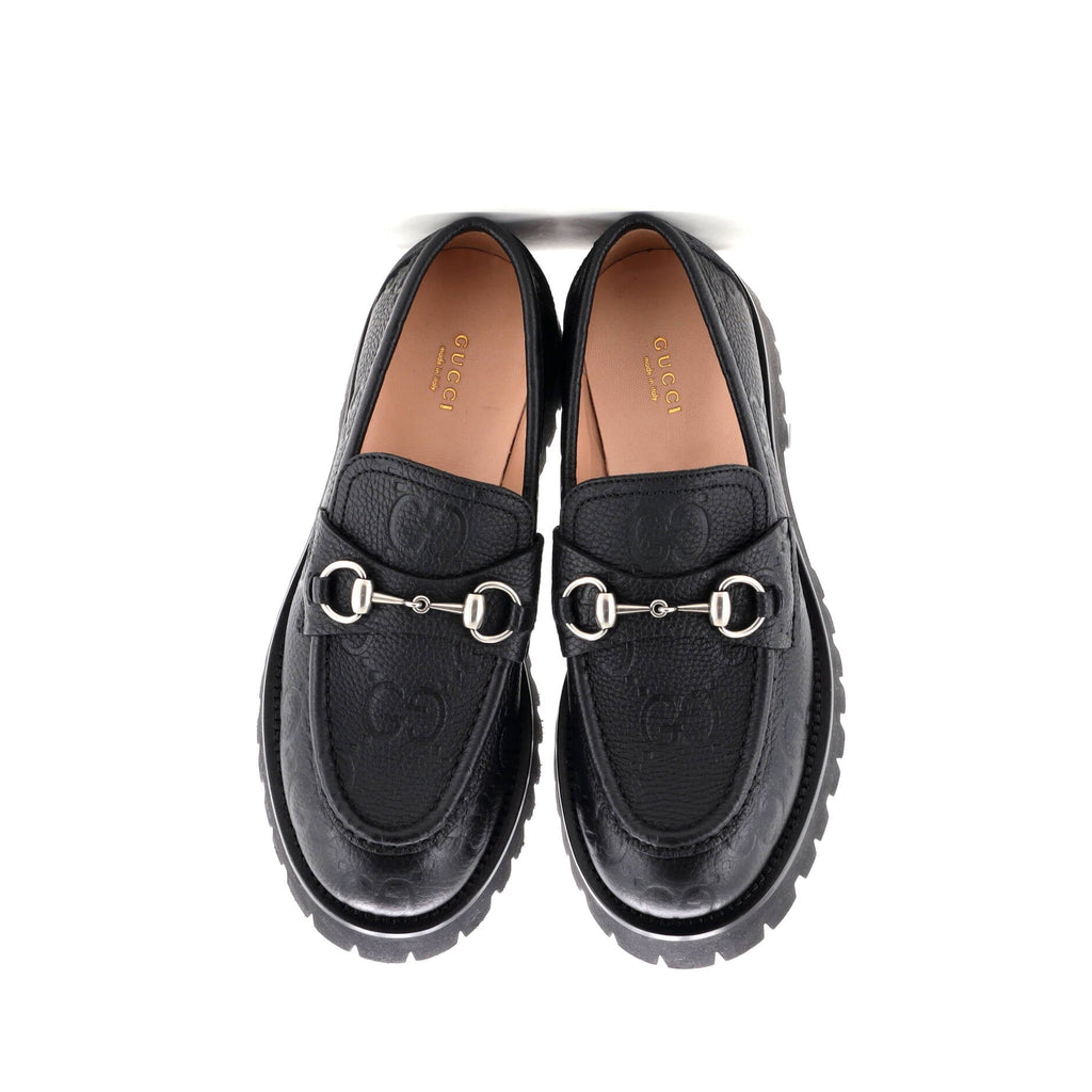 Women's Harald Horsebit Loafers GG Embossed Leather