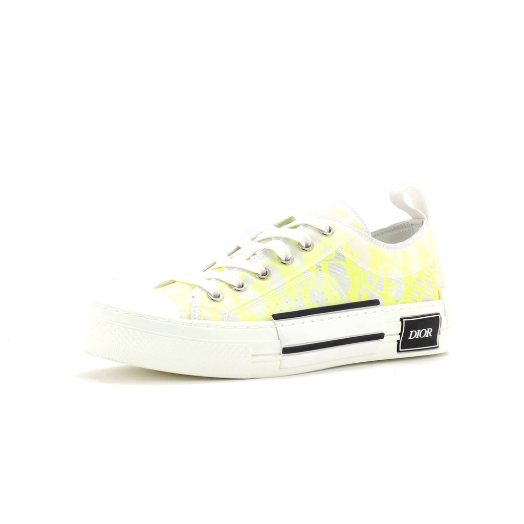 Men's B23 Cap Toe Low-Top Sneakers Oblique Technical Canvas
