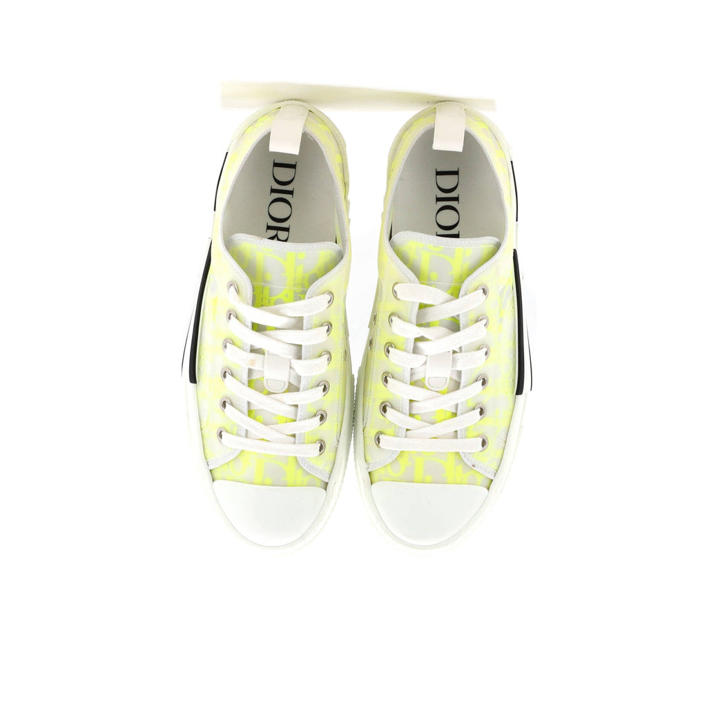 Men's B23 Cap Toe Low-Top Sneakers Oblique Technical Canvas