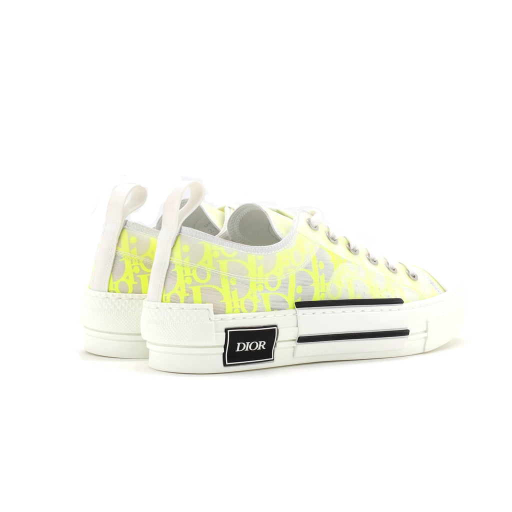 Men's B23 Cap Toe Low-Top Sneakers Oblique Technical Canvas
