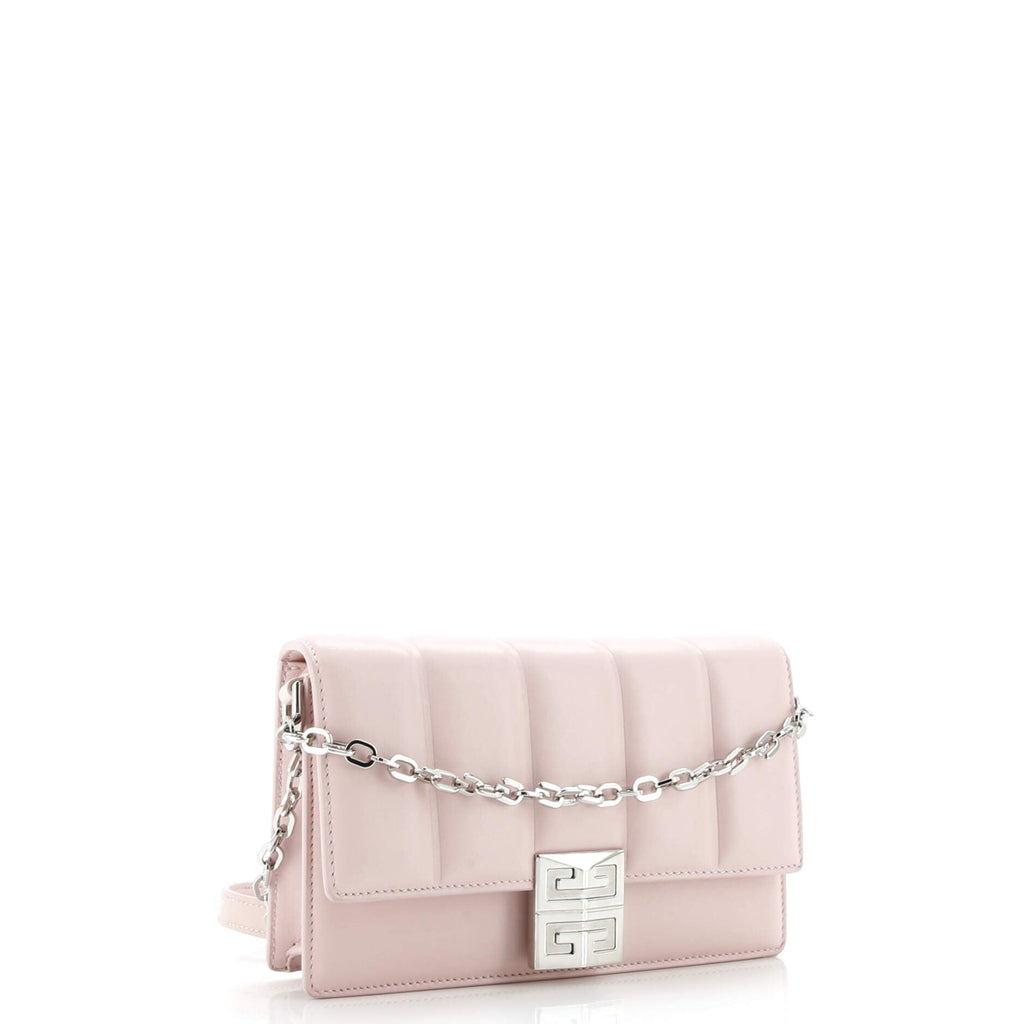 4G Chain Crossbody Bag Leather Small
