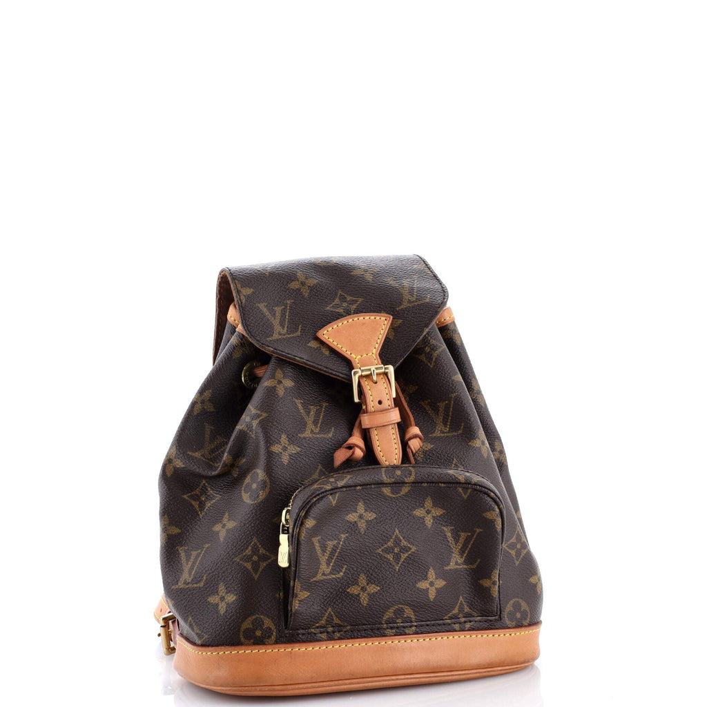Vintage Montsouris Backpack Monogram Canvas PM
