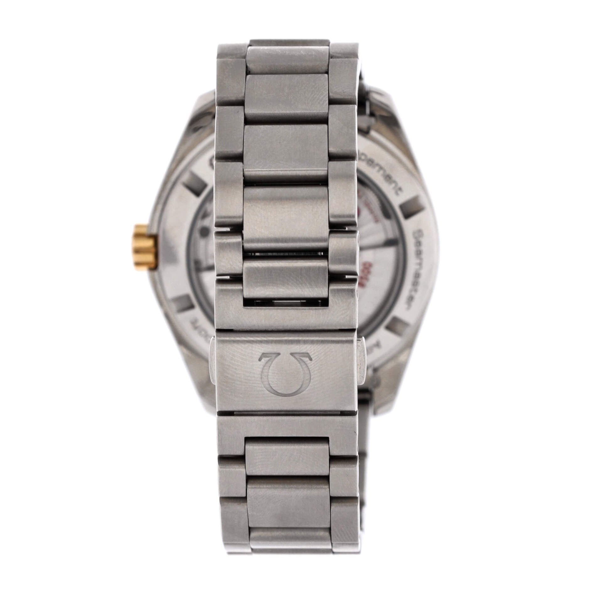 Seamaster Aqua Terra 150M Co-Axial Chronometer Automatic Watch Stainless Steel and Yellow Gold 38