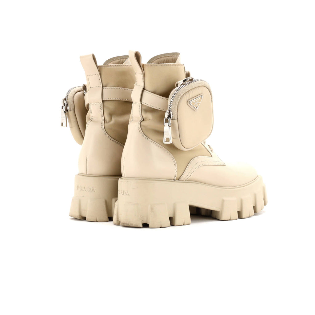Monolith Combat Boots Leather and Nylon