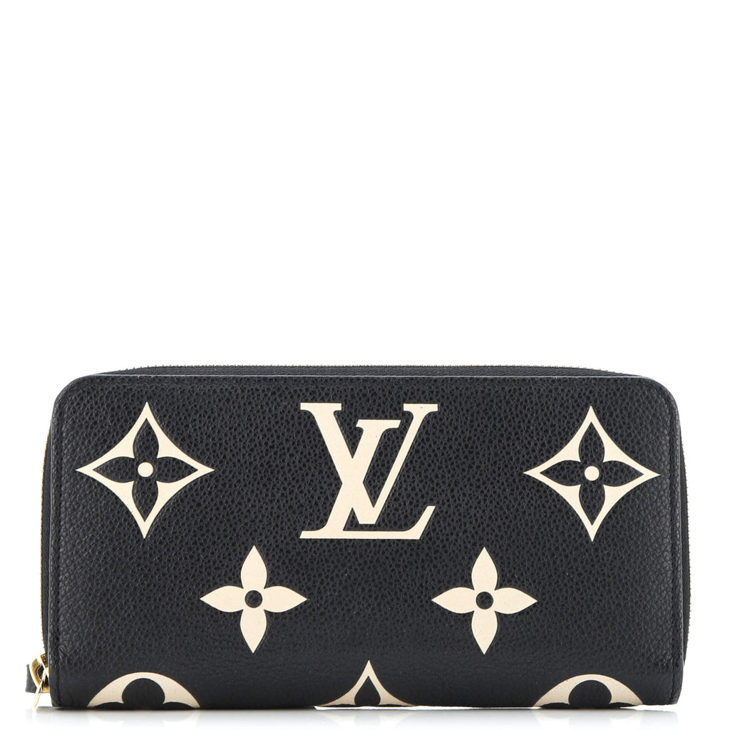 Zippy Wallet Bicolor Monogram Empreinte Giant