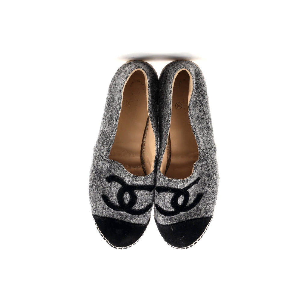 Women's CC Cap Toe Espadrilles Wool