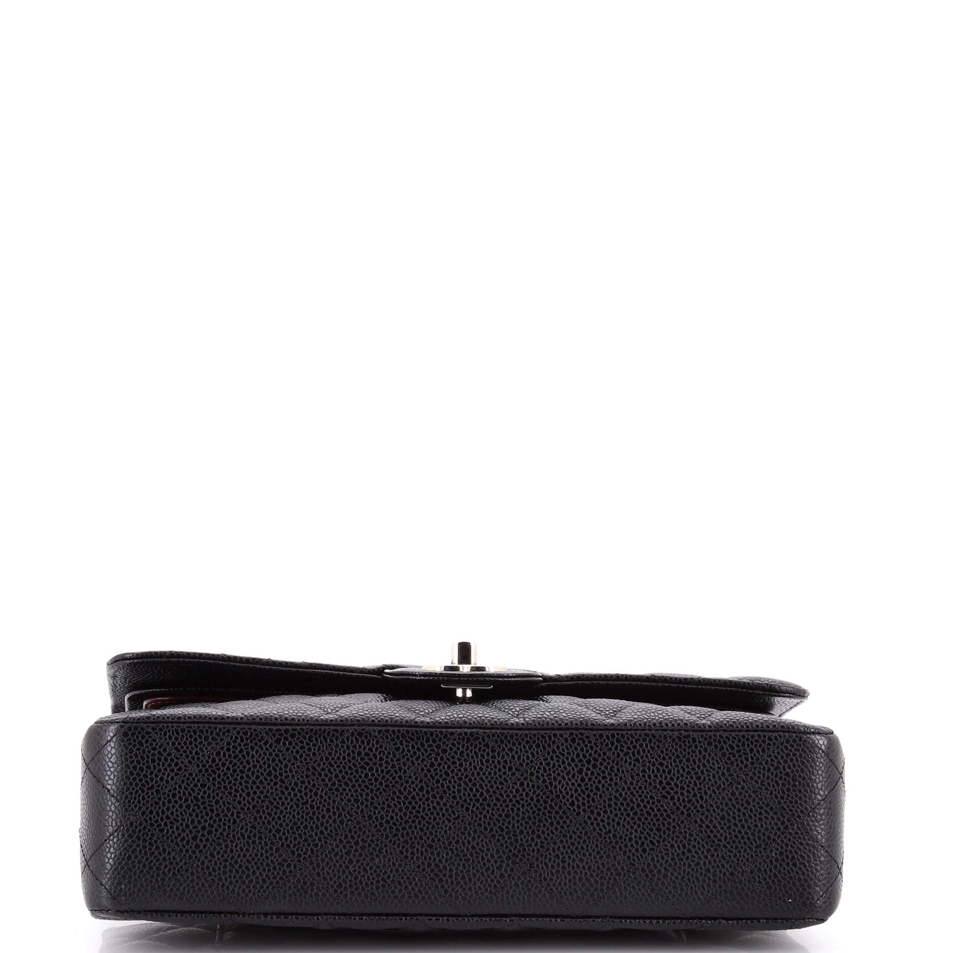 Classic Double Flap Bag Quilted Caviar Medium