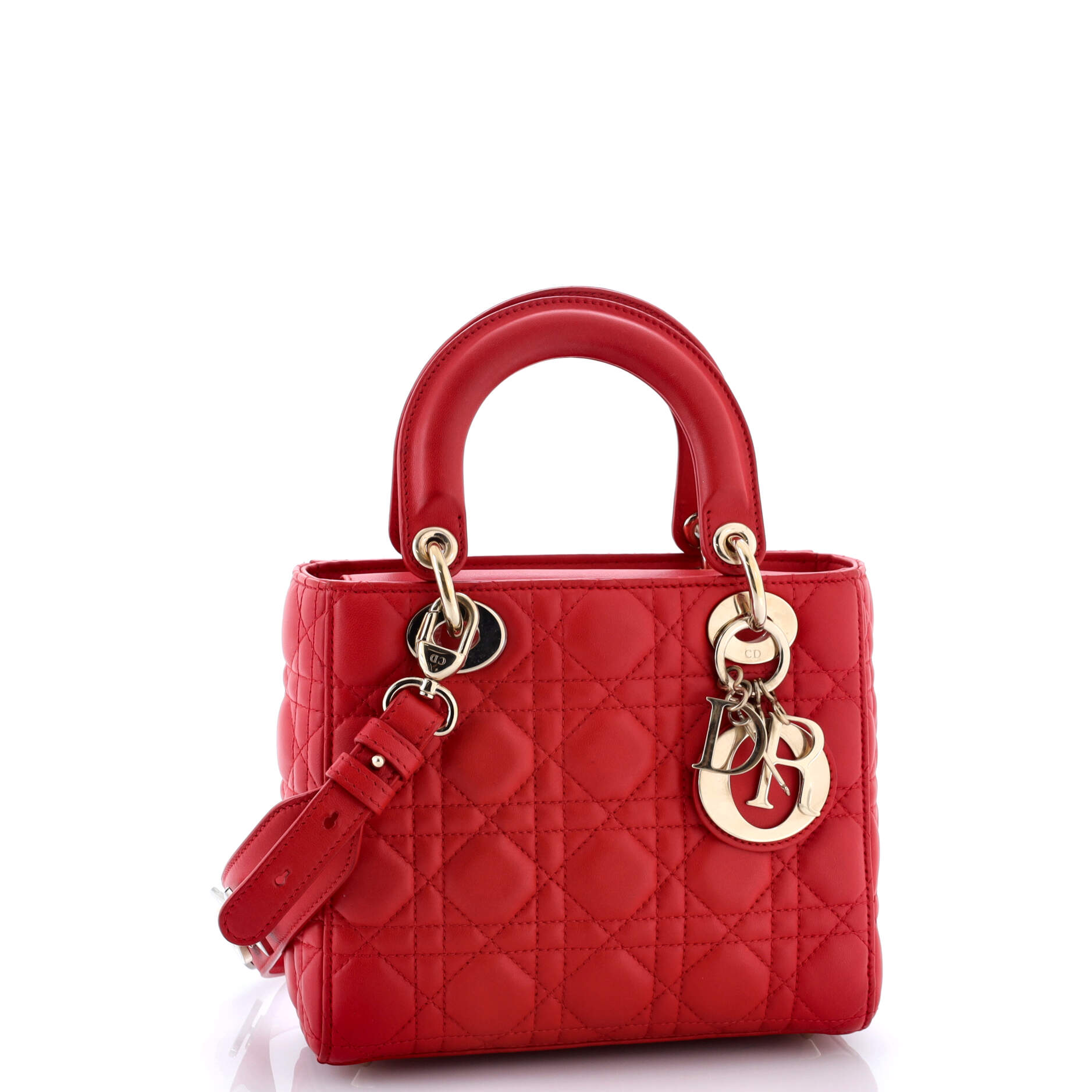 My Lady Dior Bag Cannage Quilt Lambskin