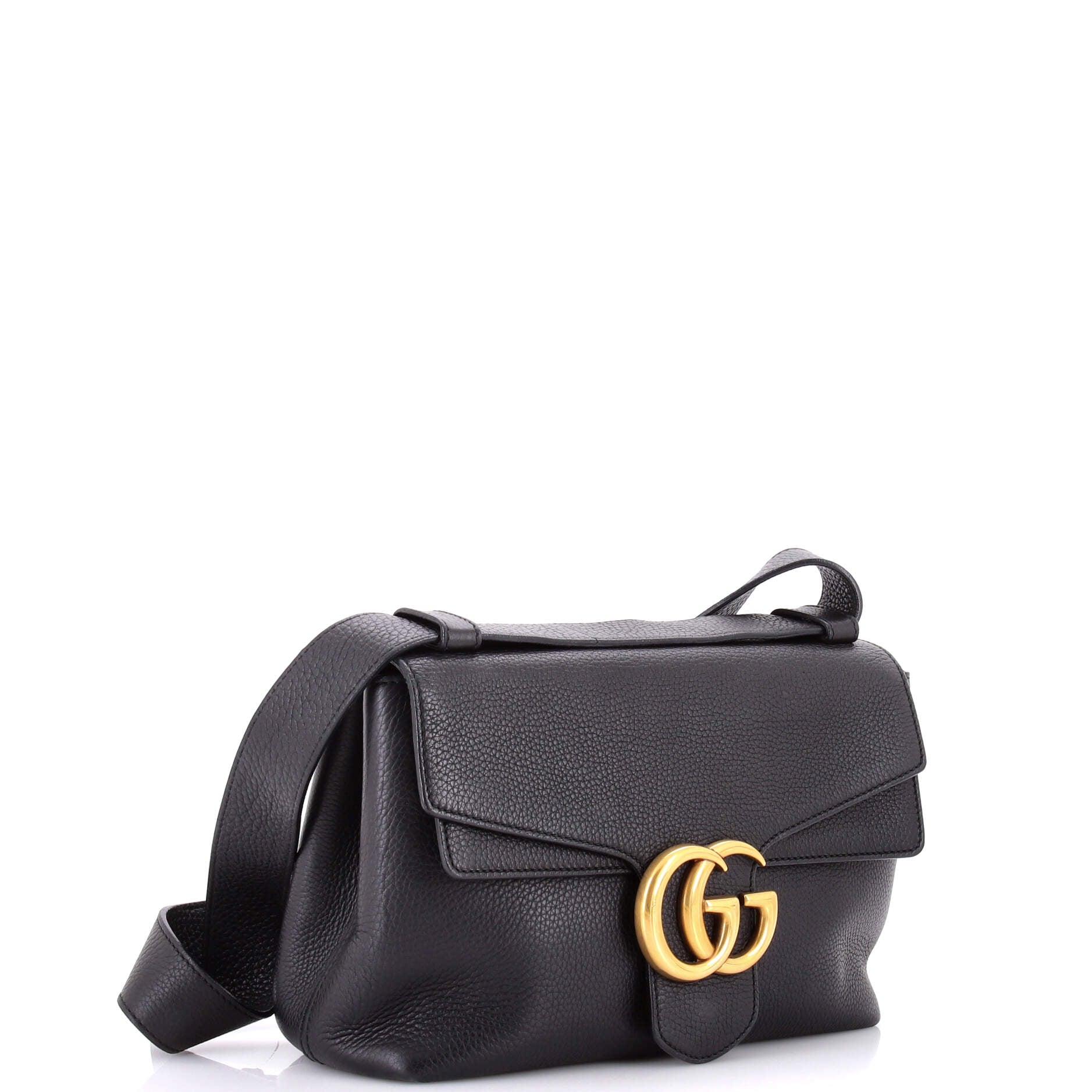 GG Marmont Shoulder Bag Leather Small