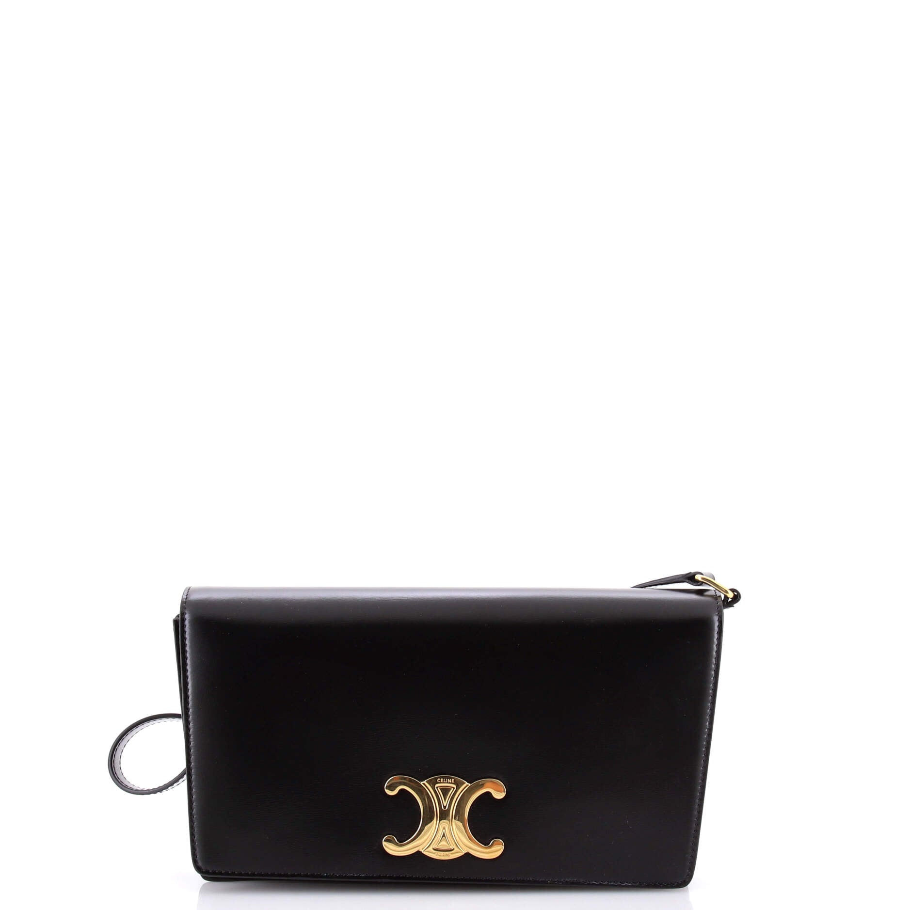 Trapeze Triomphe Shoulder Bag Smooth Calfskin