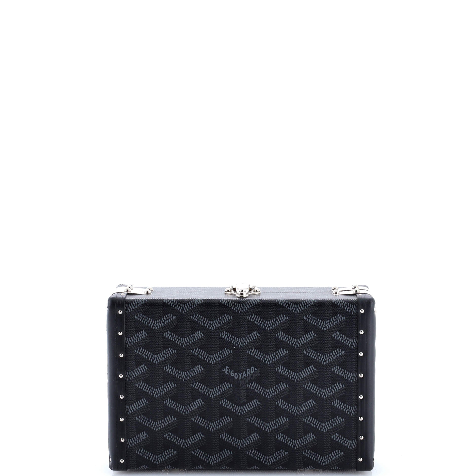 Minaudiere Bag Printed Coated Canvas