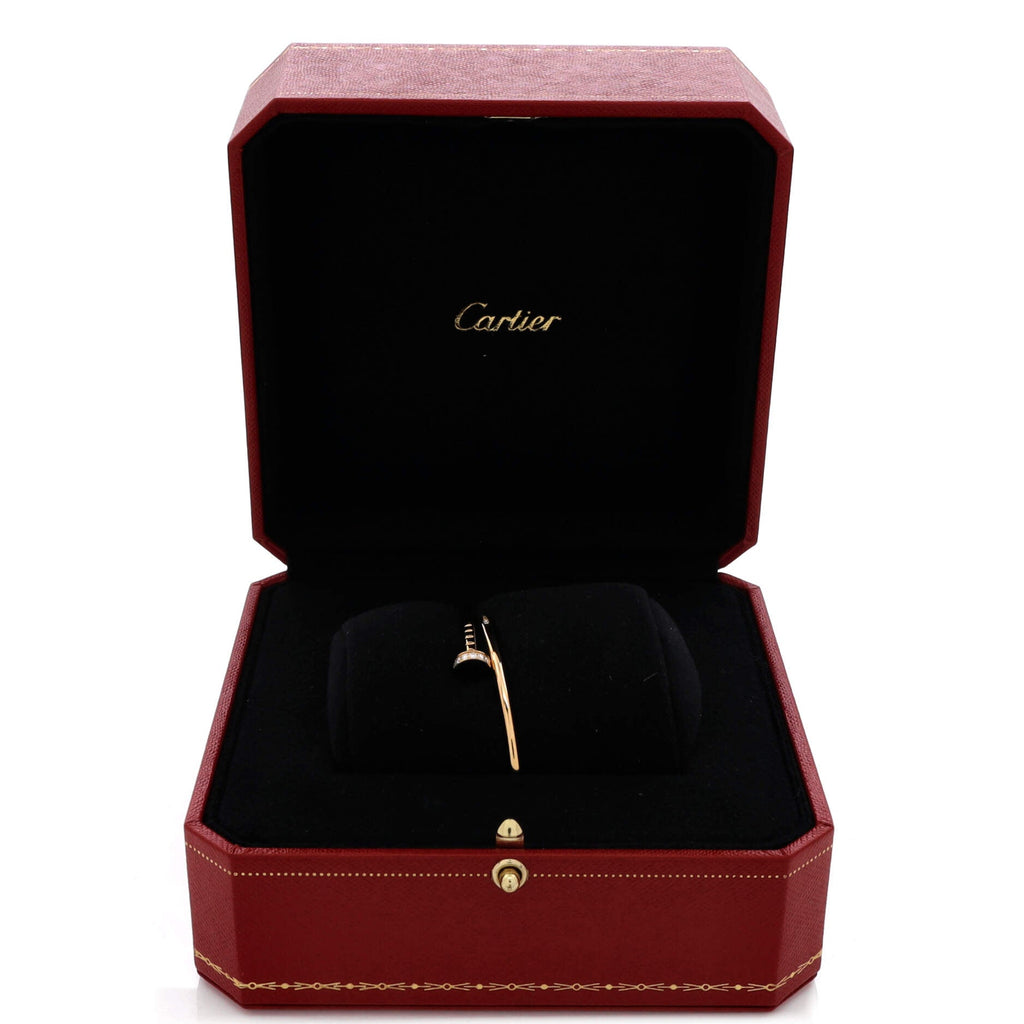 Juste un Clou Bracelet 18K Yellow Gold with Diamonds Small