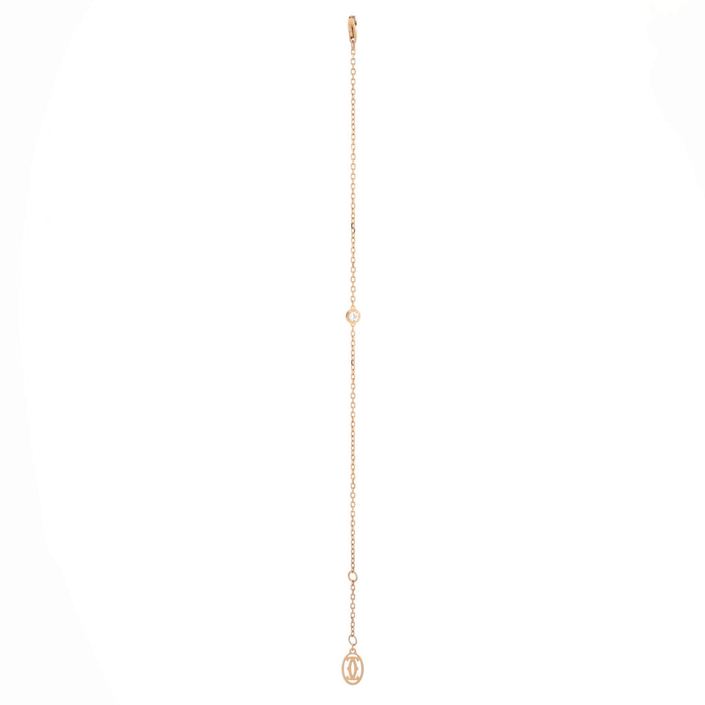 D'Amour Bracelet 18K Rose Gold and Diamond Small
