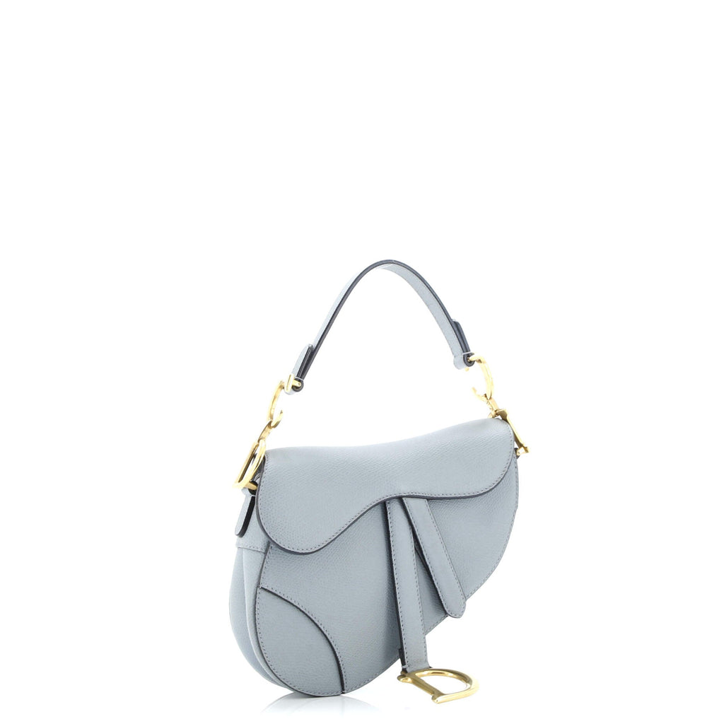 Saddle Handbag Leather Mini