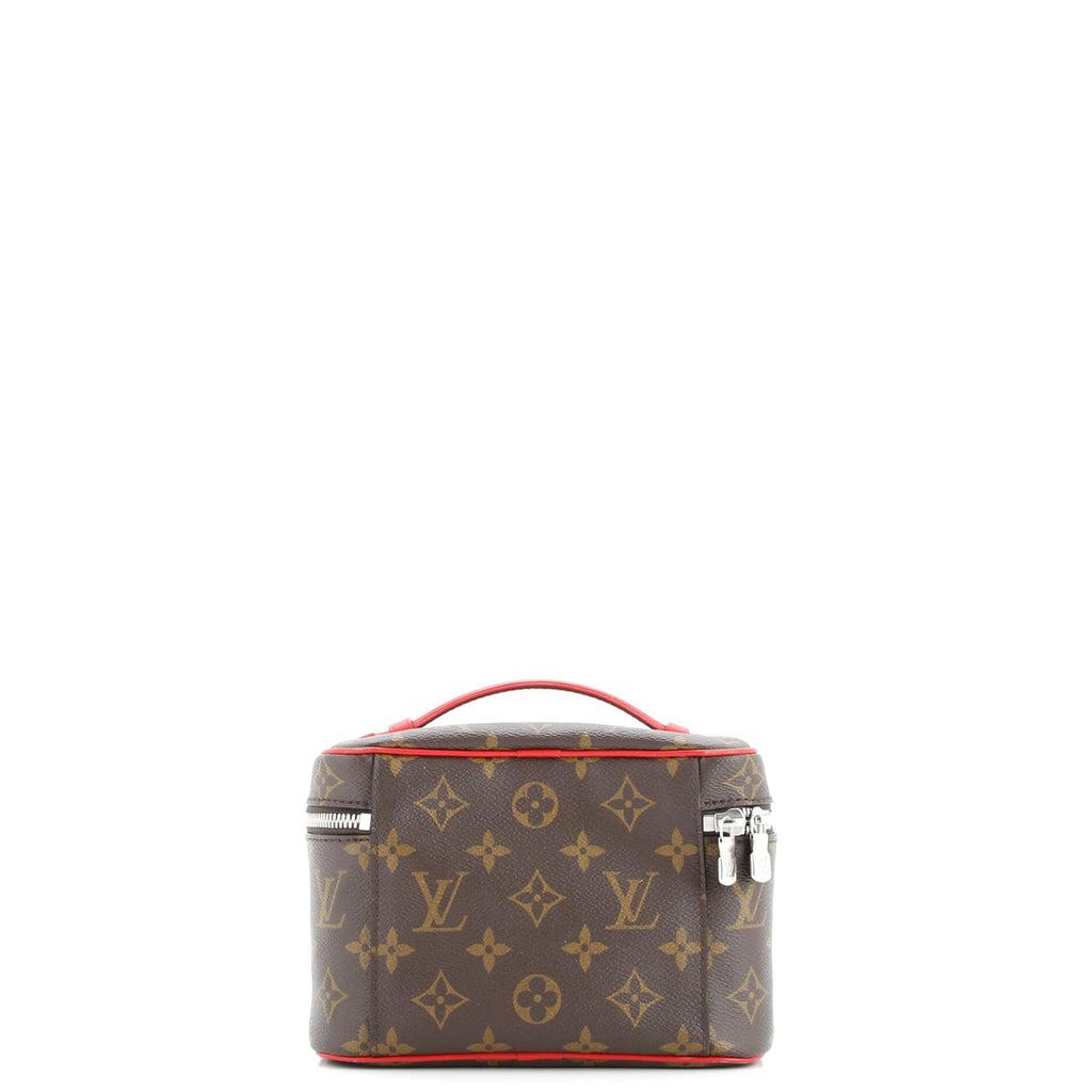 Nice Vanity Case Monogram Canvas Mini