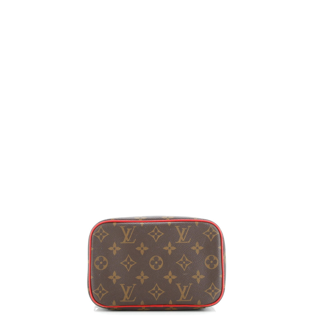 Nice Vanity Case Monogram Canvas Mini