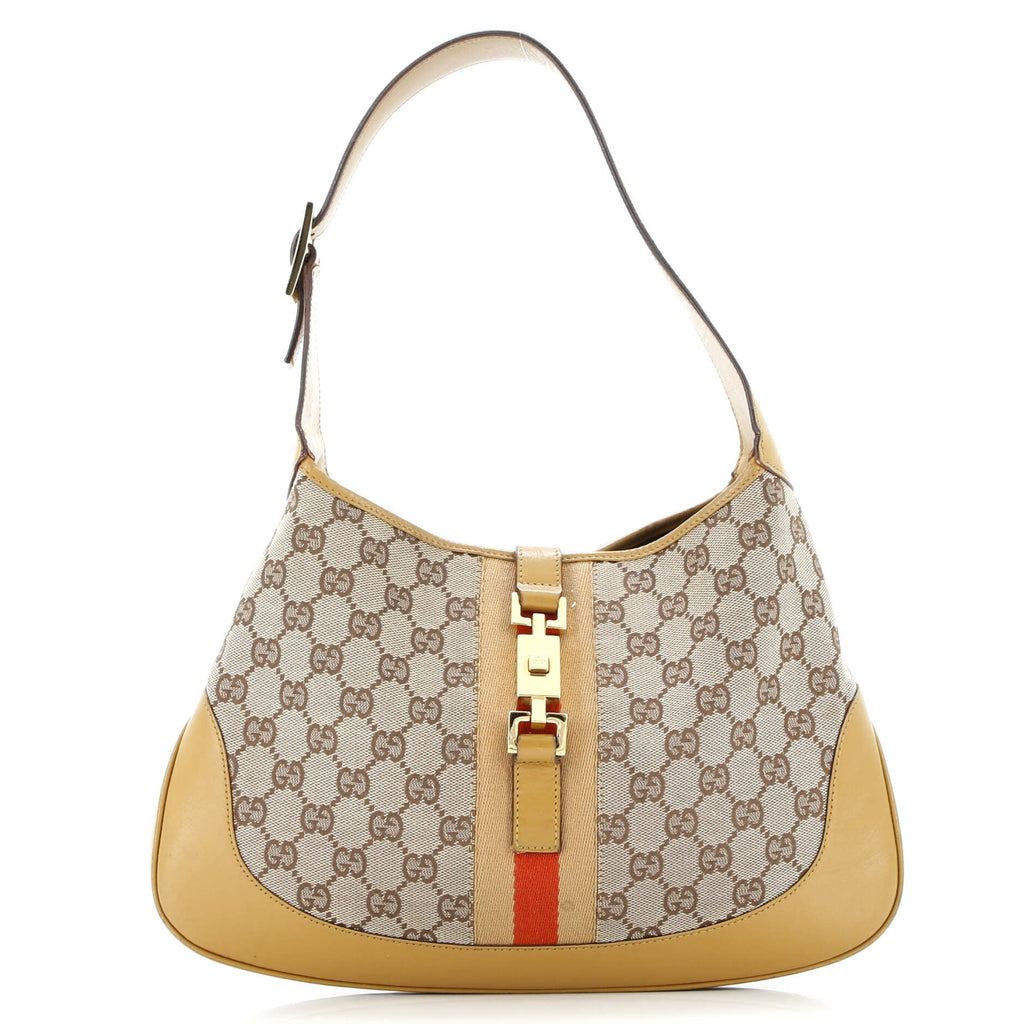 Web Jackie O Hobo GG Canvas Medium