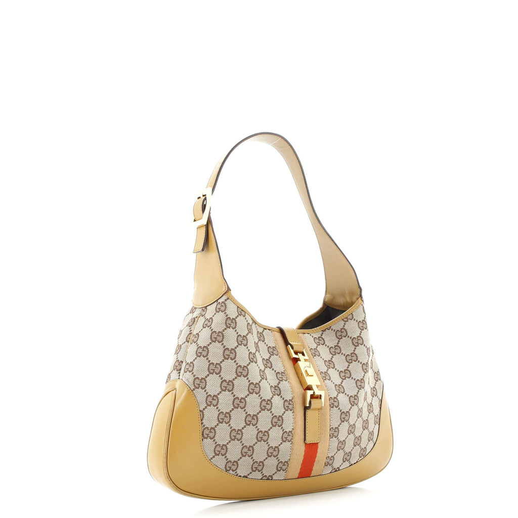 Web Jackie O Hobo GG Canvas Medium