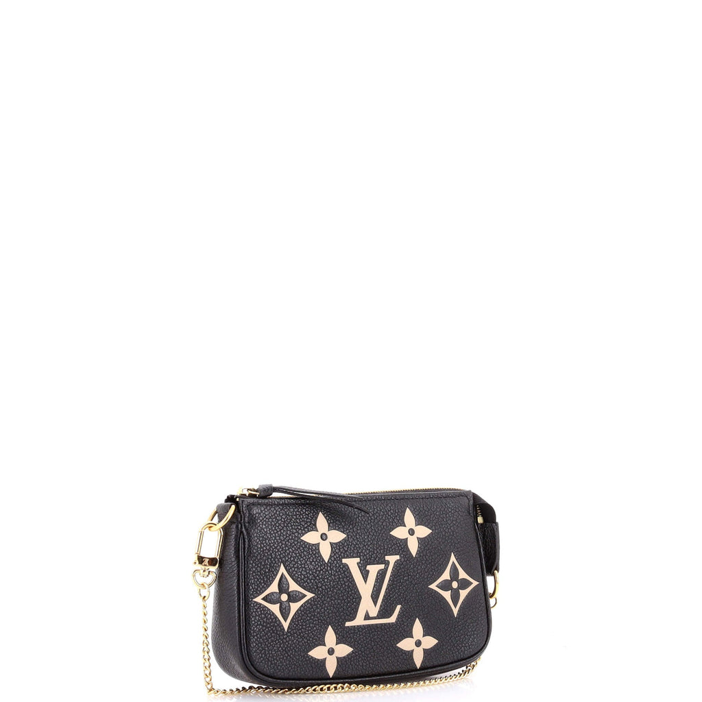 Pochette Accessoires Bicolor Monogram Empreinte Giant Mini