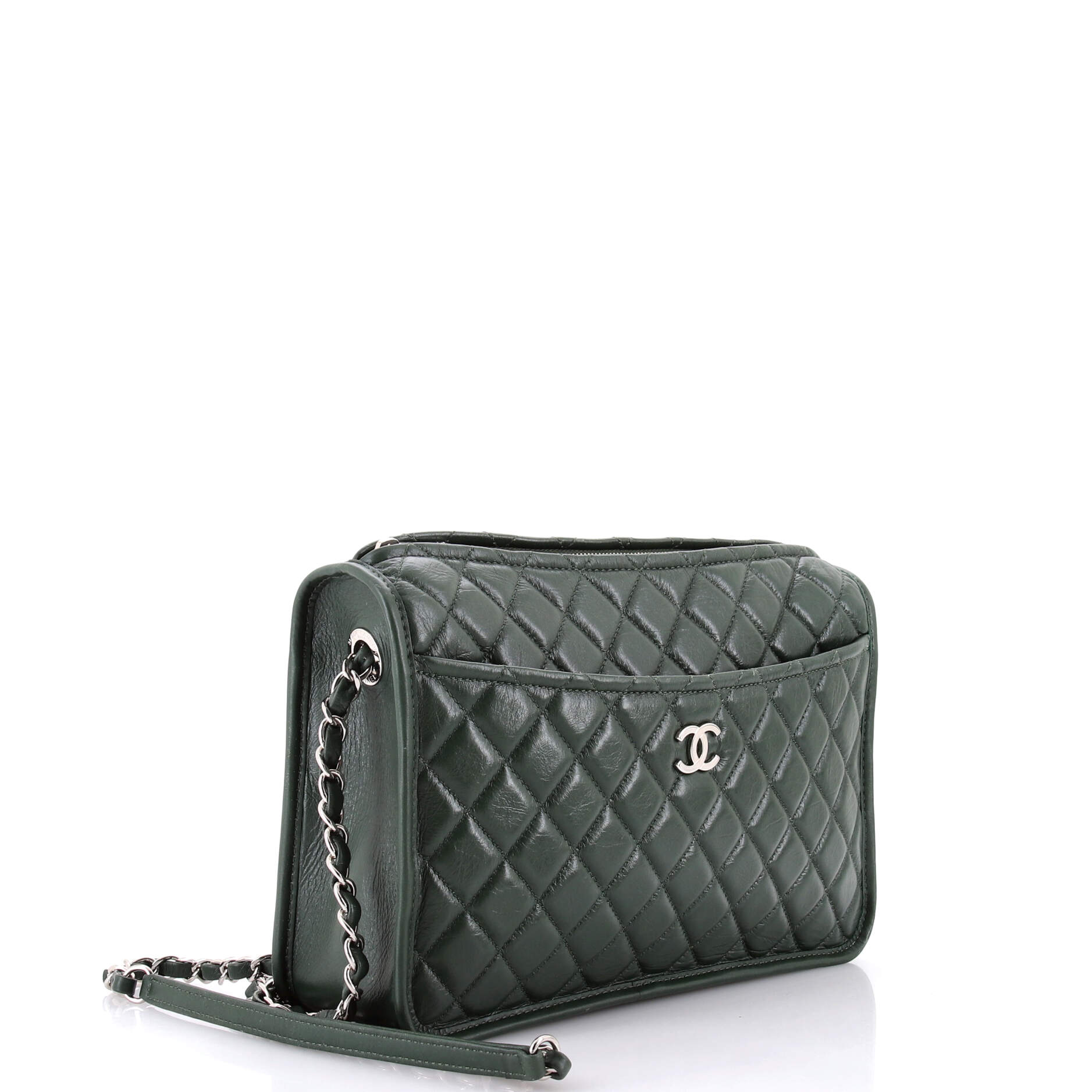 Working Vibe Camera Case Quilted Aged Calfskin Large