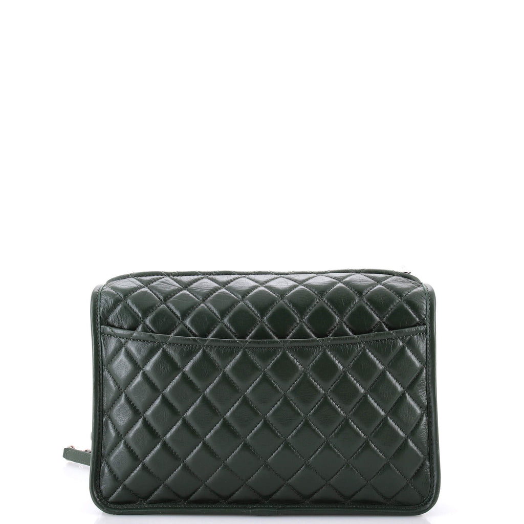 Working Vibe Camera Case Quilted Aged Calfskin Large