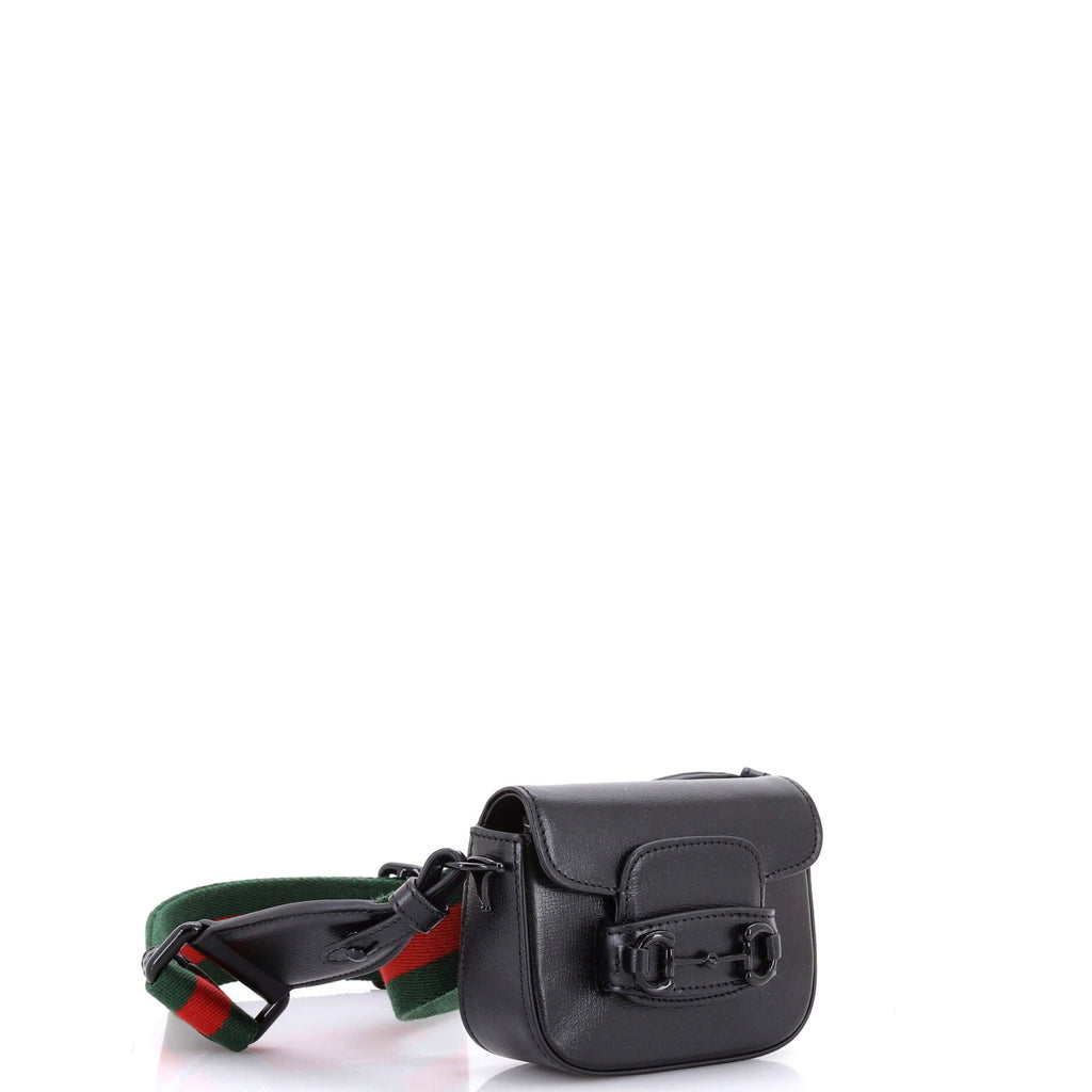 Horsebit 1955 Shoulder Bag Leather Super Mini