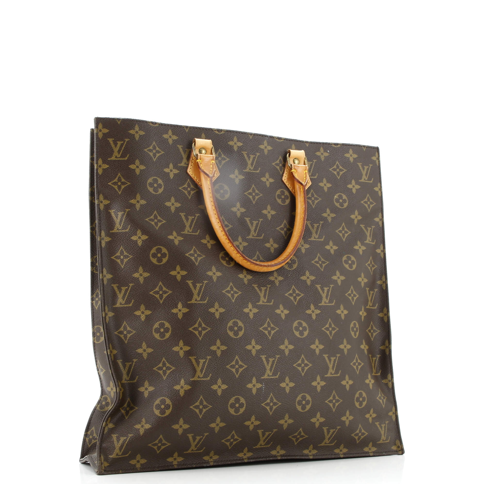 Vintage Sac Plat Bag Monogram Canvas