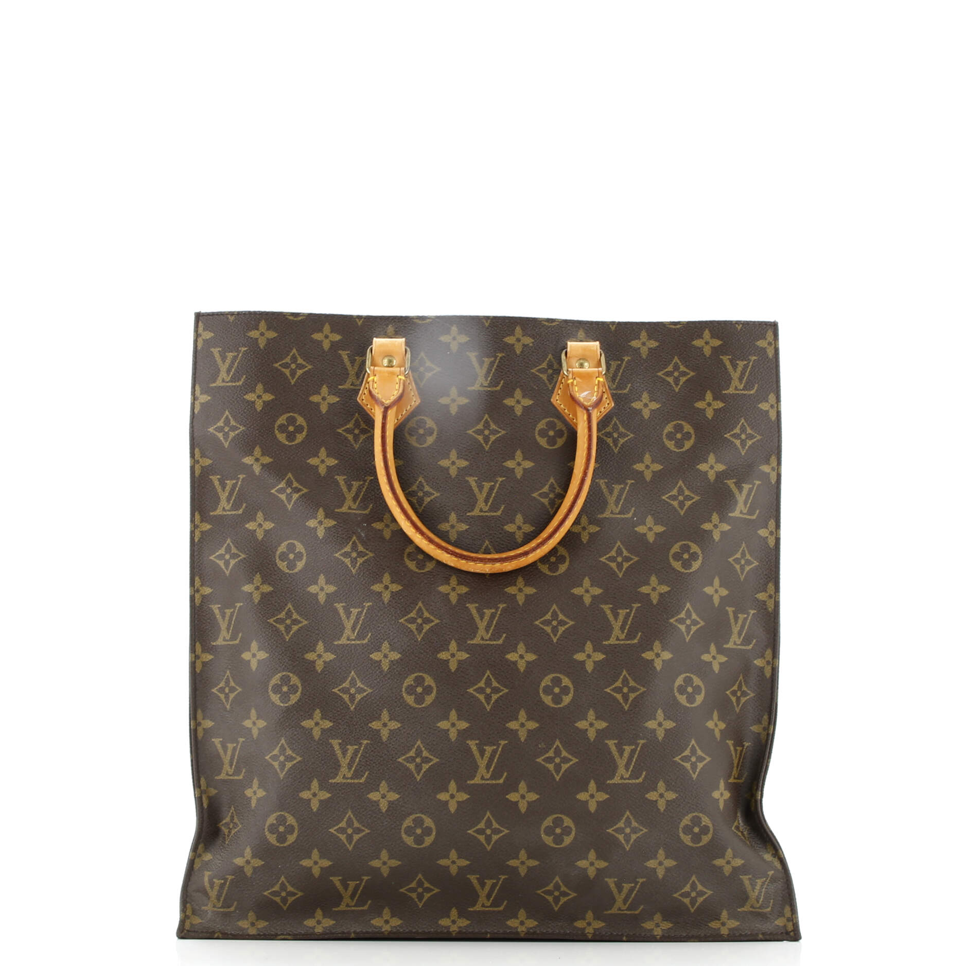 Vintage Sac Plat Bag Monogram Canvas