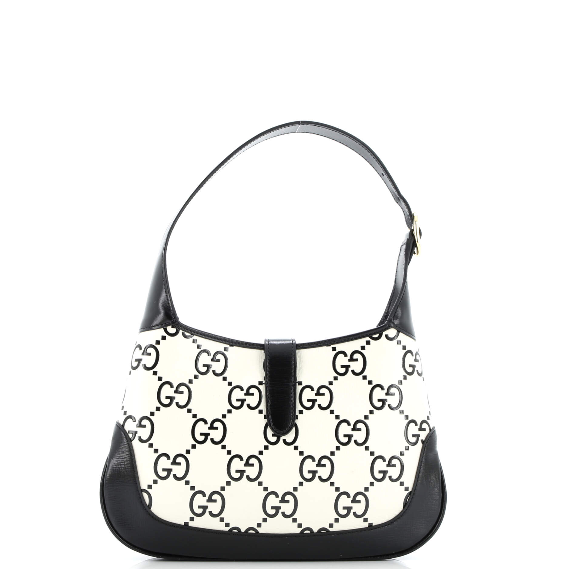 Jackie 1961 Hobo GG Embossed Leather Small