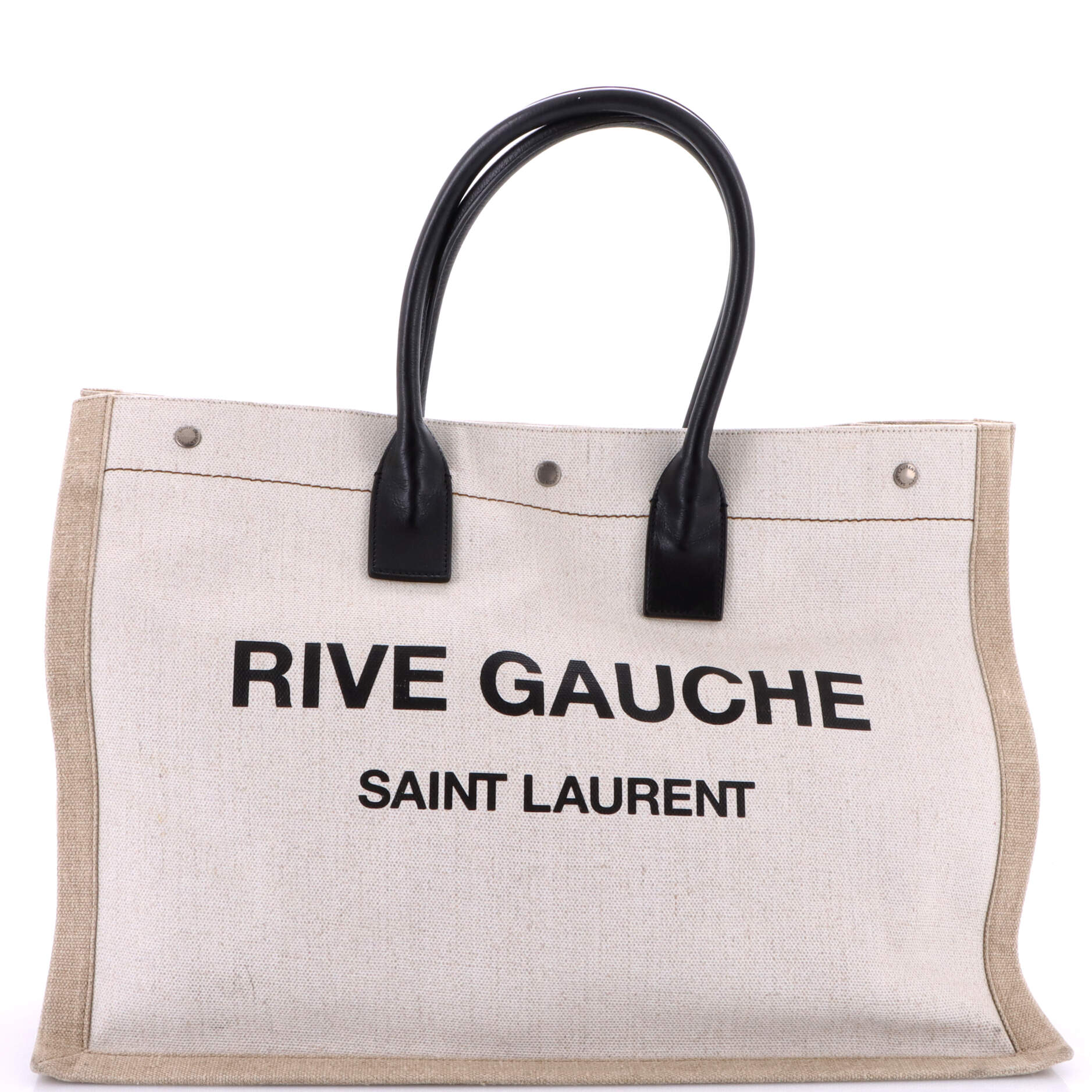 Rive Gauche Shopper Tote Canvas Large