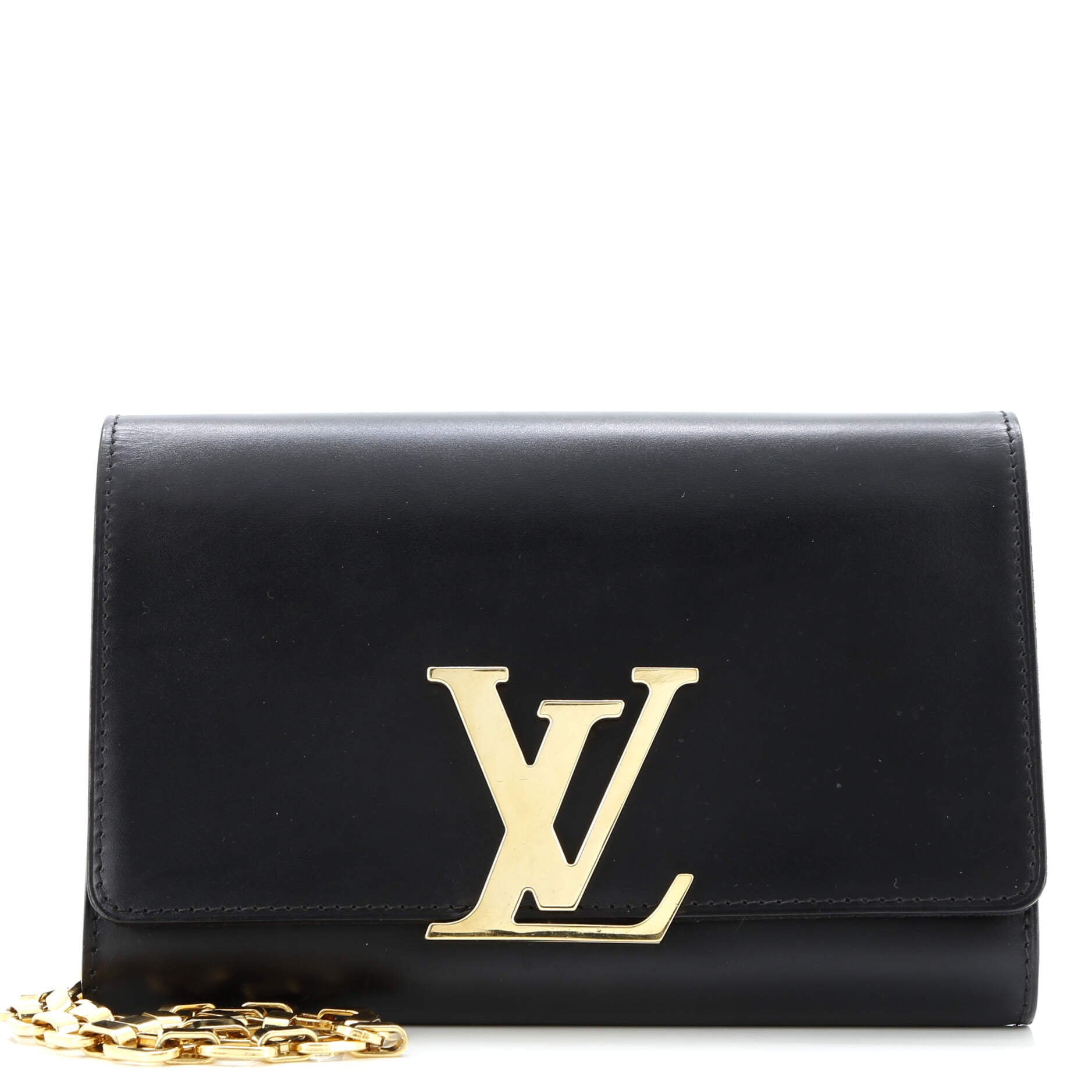 Chain Louise Clutch Leather MM